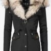 Navahoo Parkas Winterparka Sweety Dames Zwart