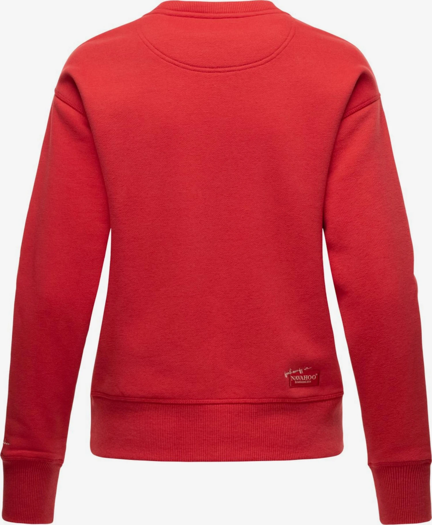Navahoo Sweatshirts Sweatshirt Dames Rood 3 Navahoo Sweatshirts Sweatshirt Dames Rood - Afbeelding 3