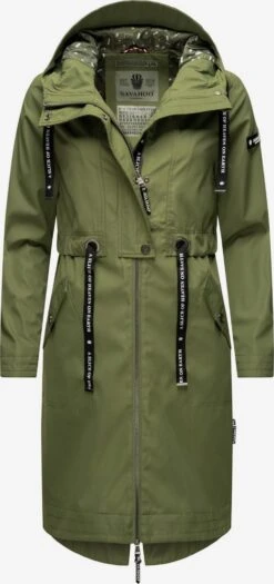 Navahoo Parkas Tussenparka Josinaa Dames Groen