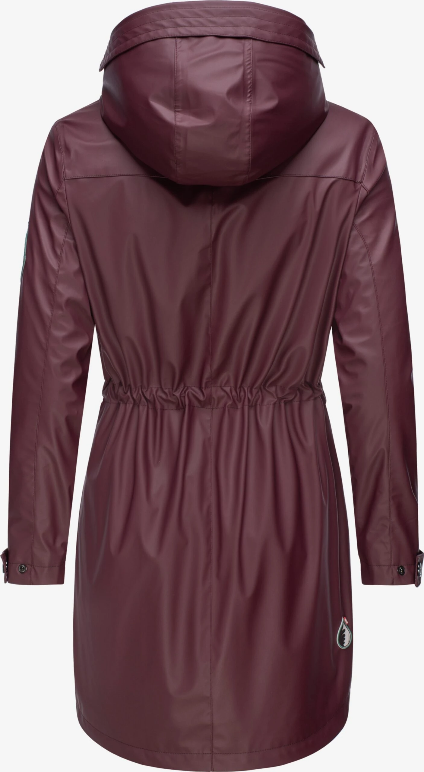 Navahoo Regenmantels Tussenmantel Deike Dames Bourgogne 3 Navahoo Regenmantels Tussenmantel Deike Dames Bourgogne - Afbeelding 3