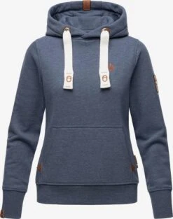 Navahoo Hoodies Sweatshirt Dames Blauw