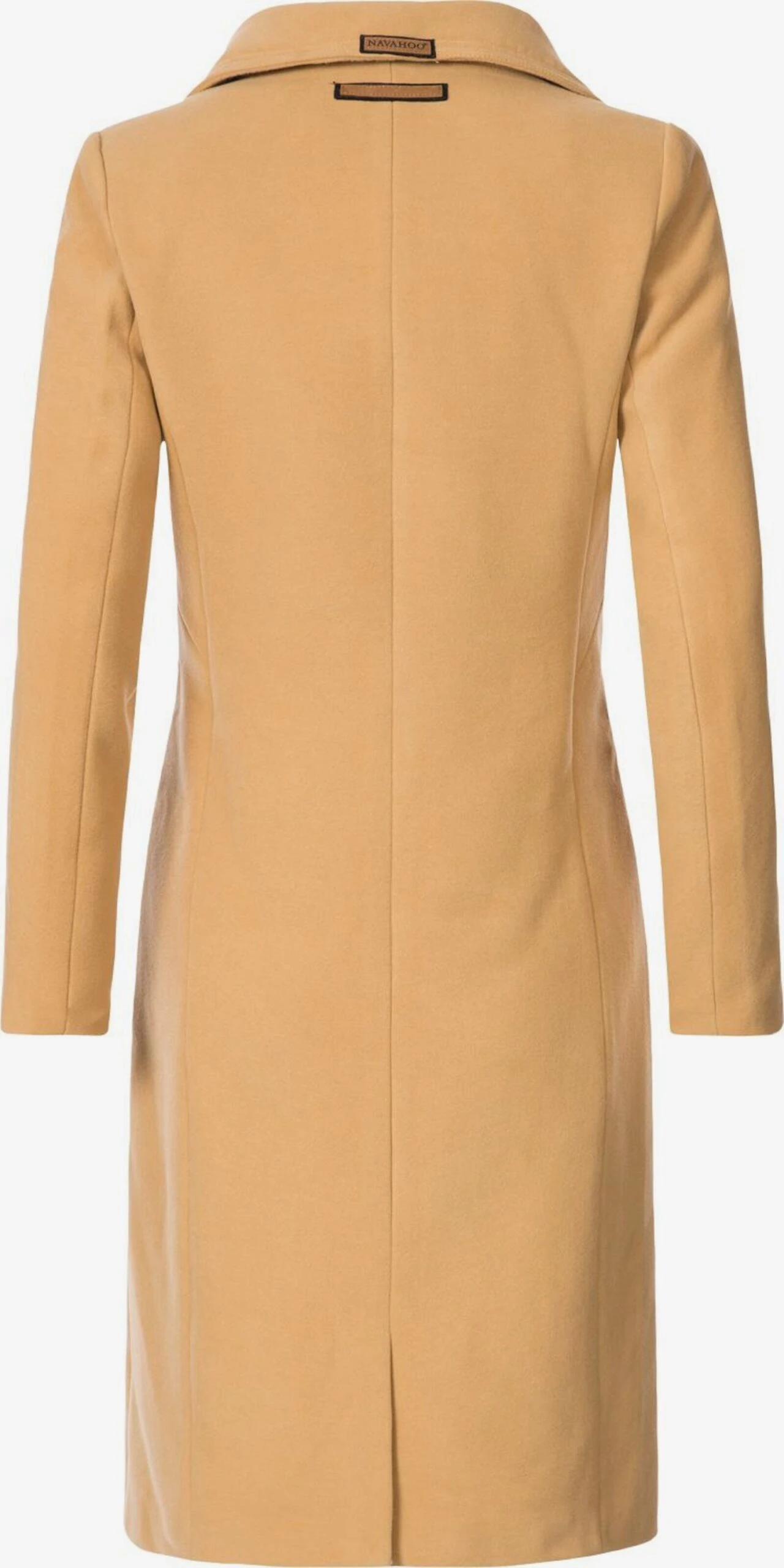 Navahoo Wintermantels Wintermantel Wooly Dames Sand 2 Navahoo Wintermantels Wintermantel Wooly Dames Sand - Afbeelding 2