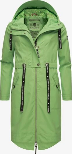 Navahoo Parkas Tussenparka Josinaa Dames Lichtgroen