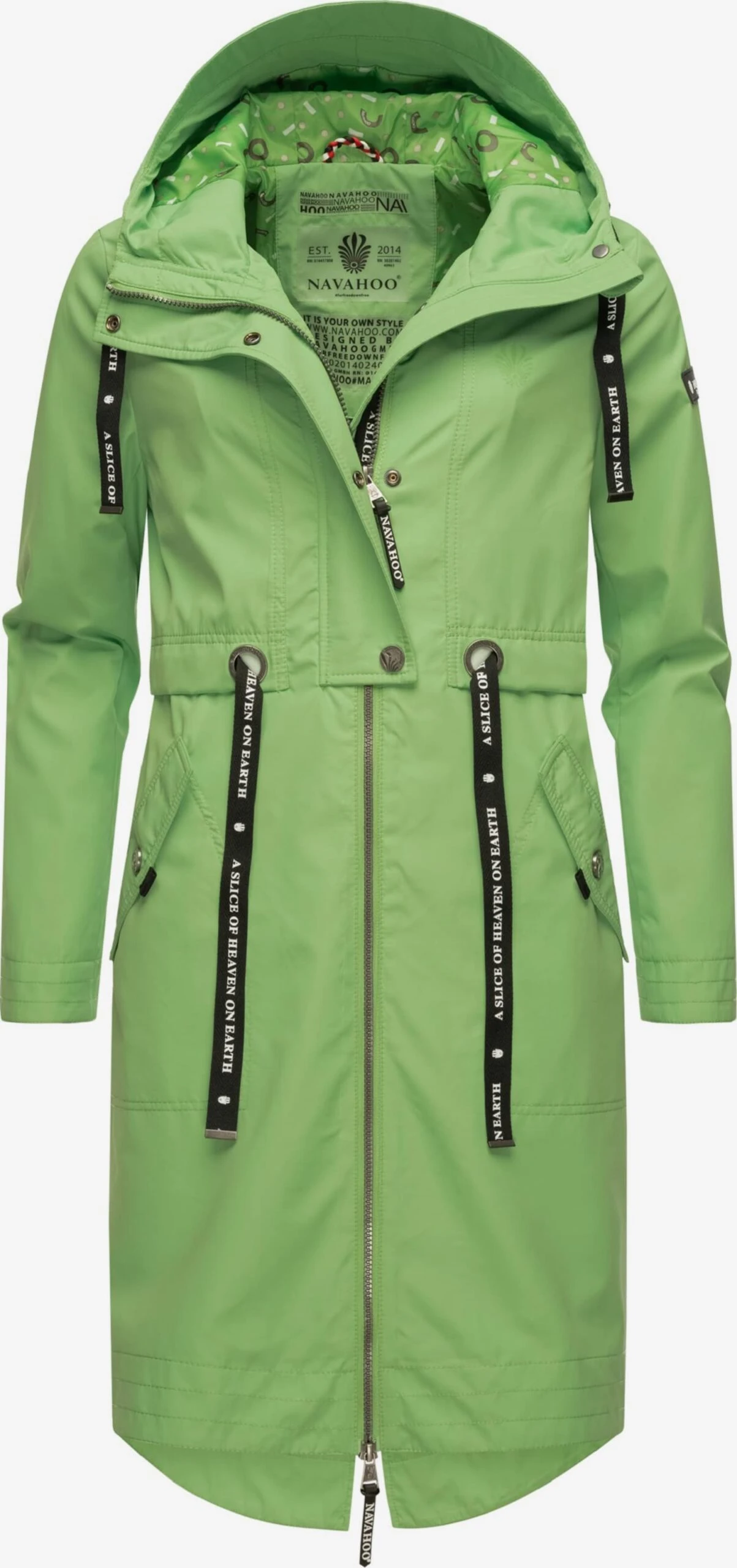 Navahoo Parkas Tussenparka Josinaa Dames Lichtgroen 1 Navahoo Parkas Tussenparka Josinaa Dames Lichtgroen