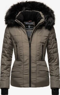 Navahoo Winterjassen Winterjas Adele Dames Grijs