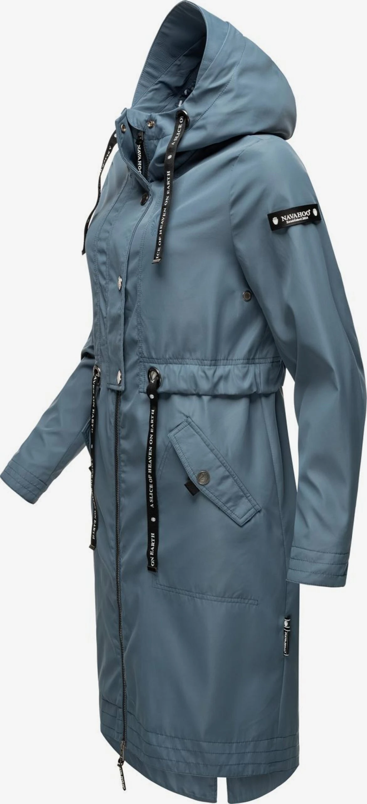 Navahoo Parkas Tussenparka Josinaa Dames Pastelblauw 2 Navahoo Parkas Tussenparka Josinaa Dames Pastelblauw - Afbeelding 2