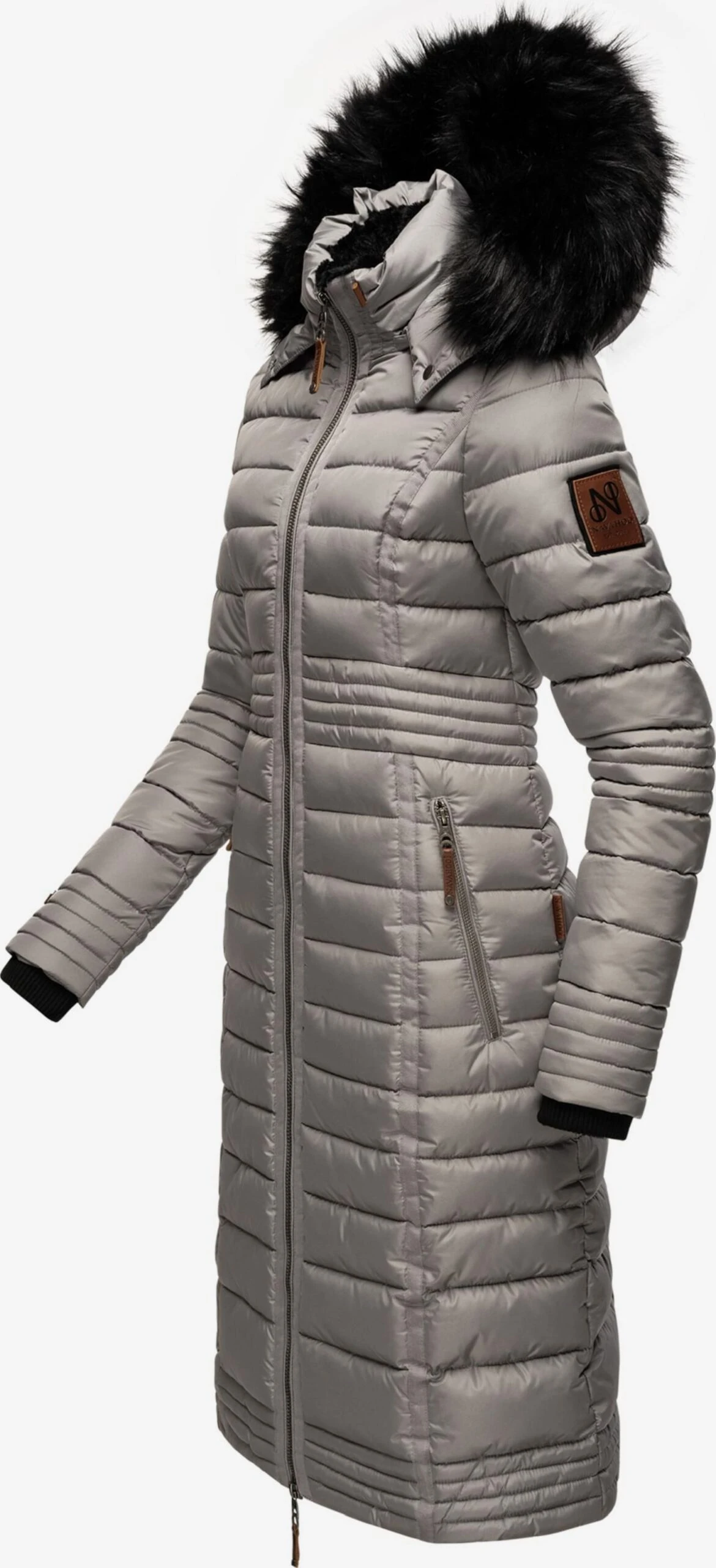 Navahoo Wintermantels Wintermantel Umay Dames Grijs 2 Navahoo Wintermantels Wintermantel Umay Dames Grijs - Afbeelding 2