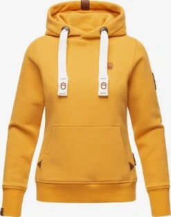 Navahoo Hoodies Sweatshirt Damlaa Dames Goudgeel