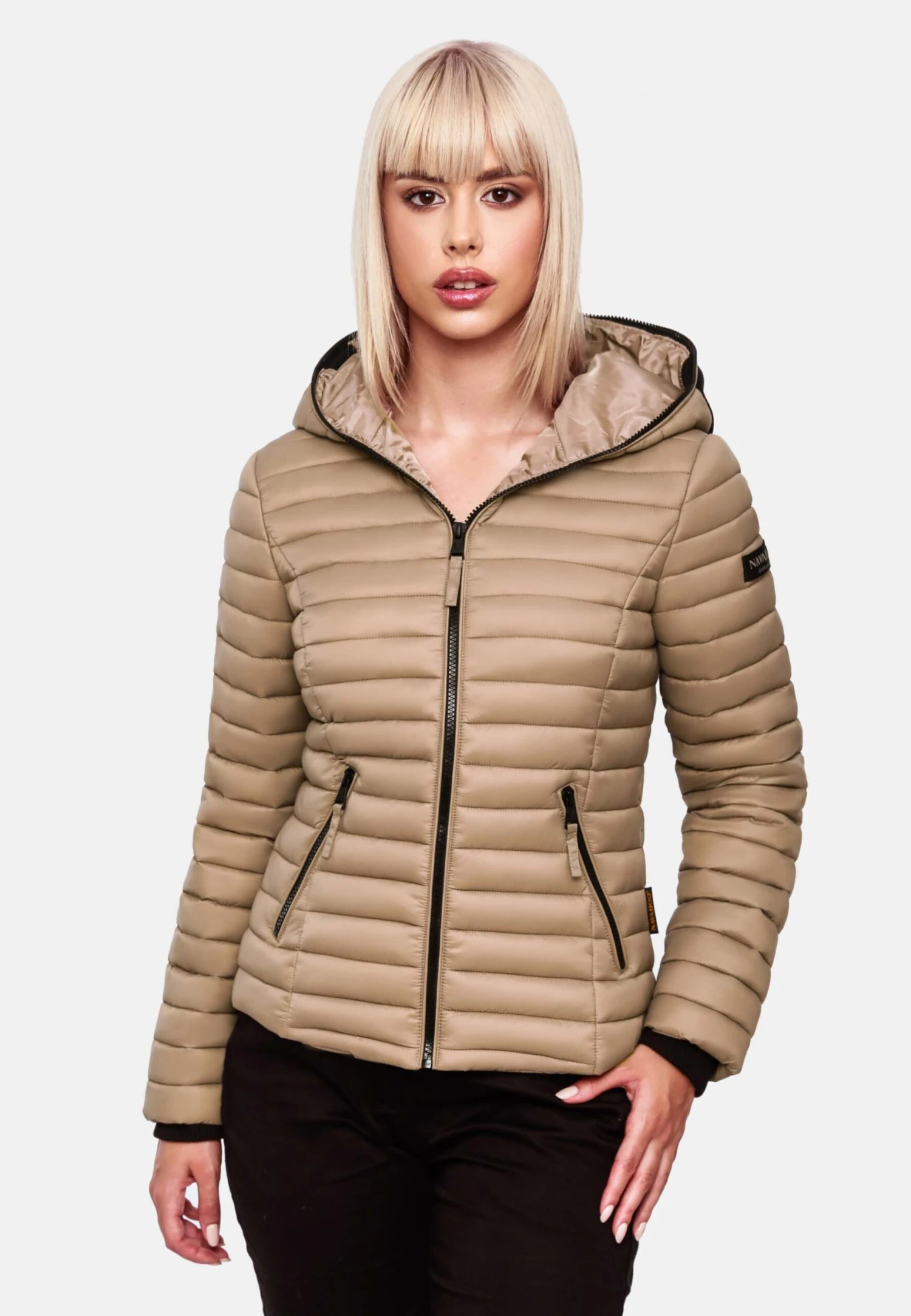 Navahoo Tussenjassen Tussenjas Kimuk Dames Bruin 4 Navahoo Tussenjassen Tussenjas Kimuk Dames Bruin - Afbeelding 4