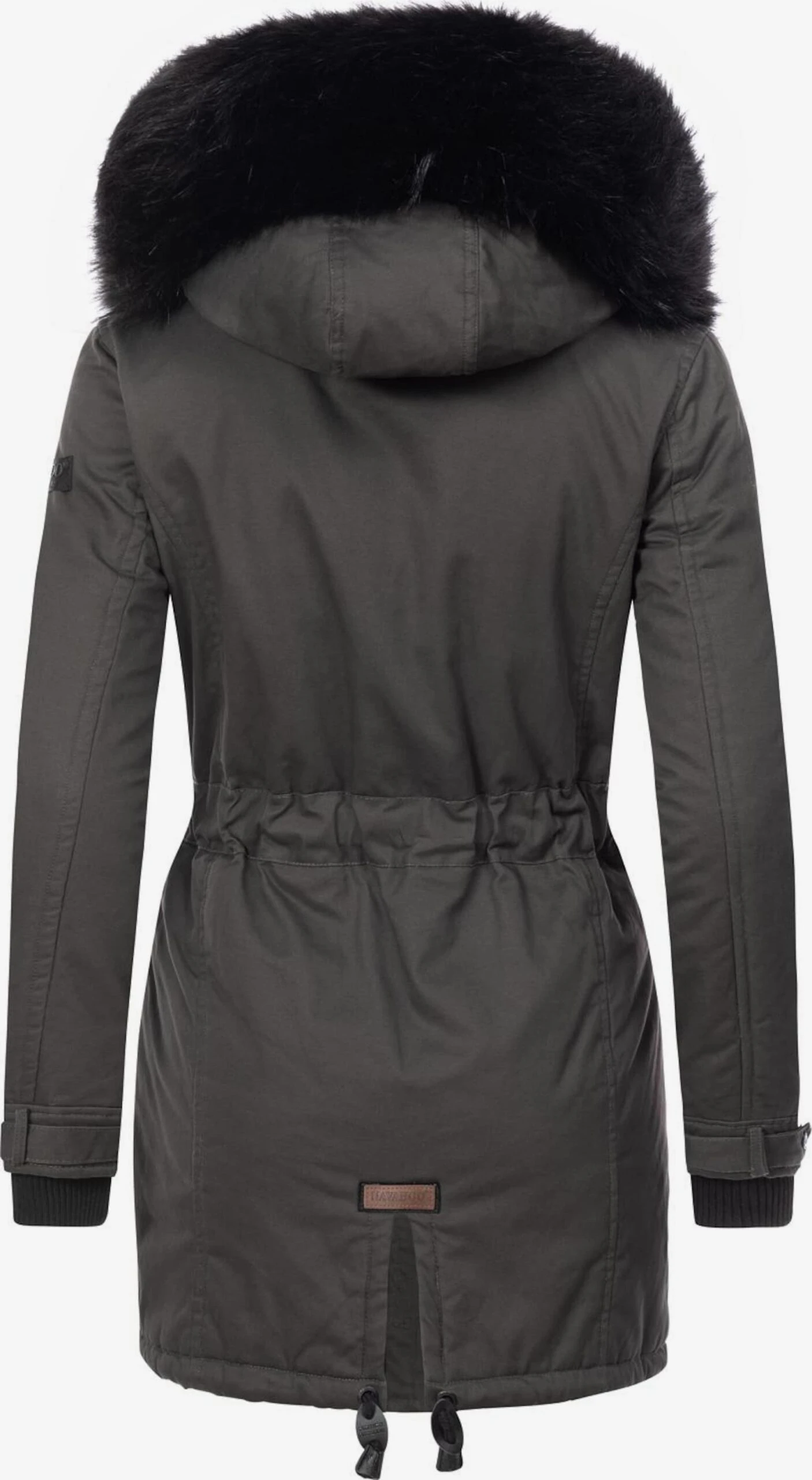 Navahoo Parkas Winterparka Luluna Dames Donkergrijs 2 Navahoo Parkas Winterparka Luluna Dames Donkergrijs - Afbeelding 2