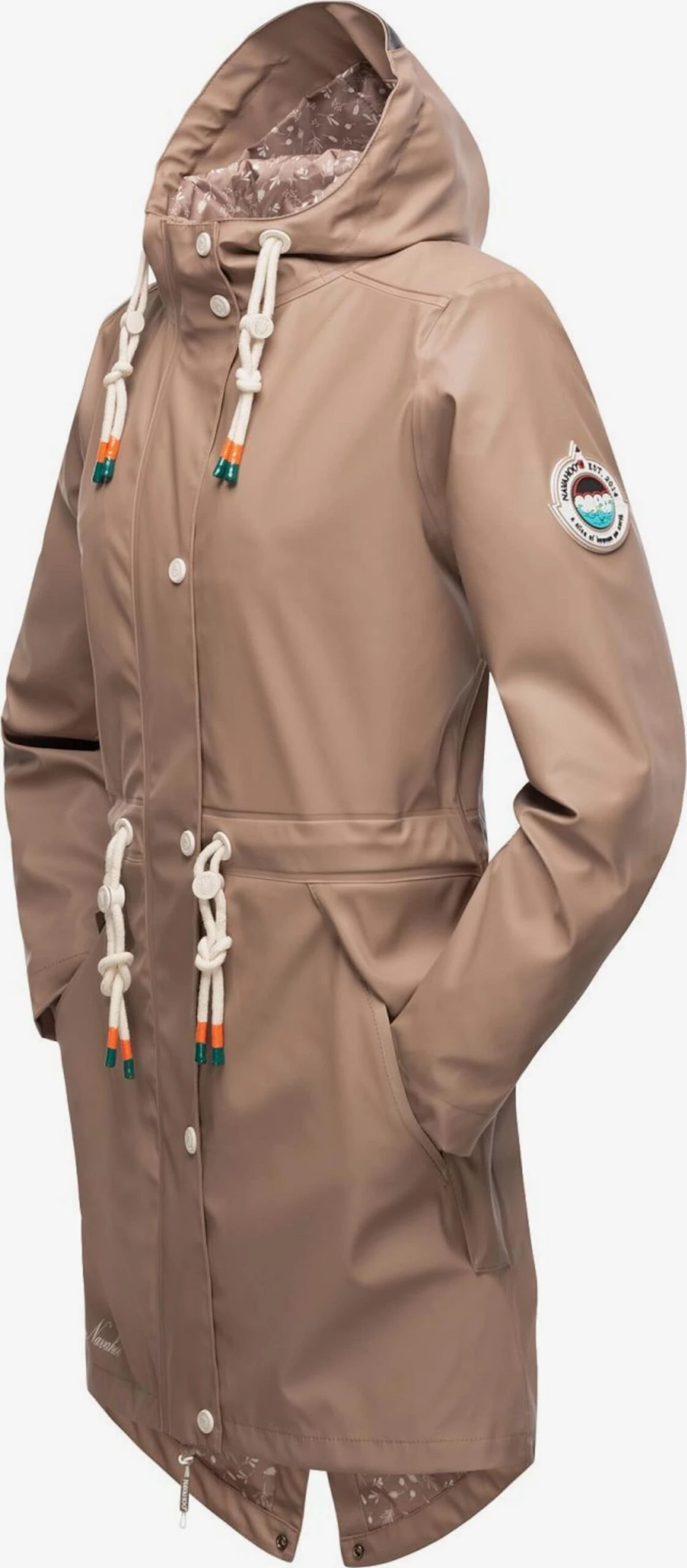Navahoo Outdoor Jassen Functionele Jas Tropical Storm Dames Beige 4 Navahoo Outdoor Jassen Functionele Jas Tropical Storm Dames Beige - Afbeelding 4