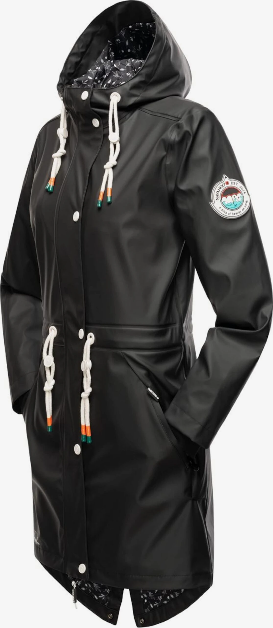 Navahoo Outdoor Jassen Functionele Jas Tropical Storm Dames Zwart 5 Navahoo Outdoor Jassen Functionele Jas Tropical Storm Dames Zwart - Afbeelding 5