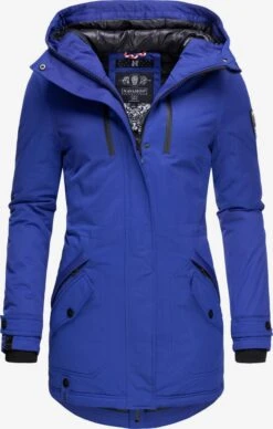 Navahoo Parkas Winterparka Dames Donkerblauw