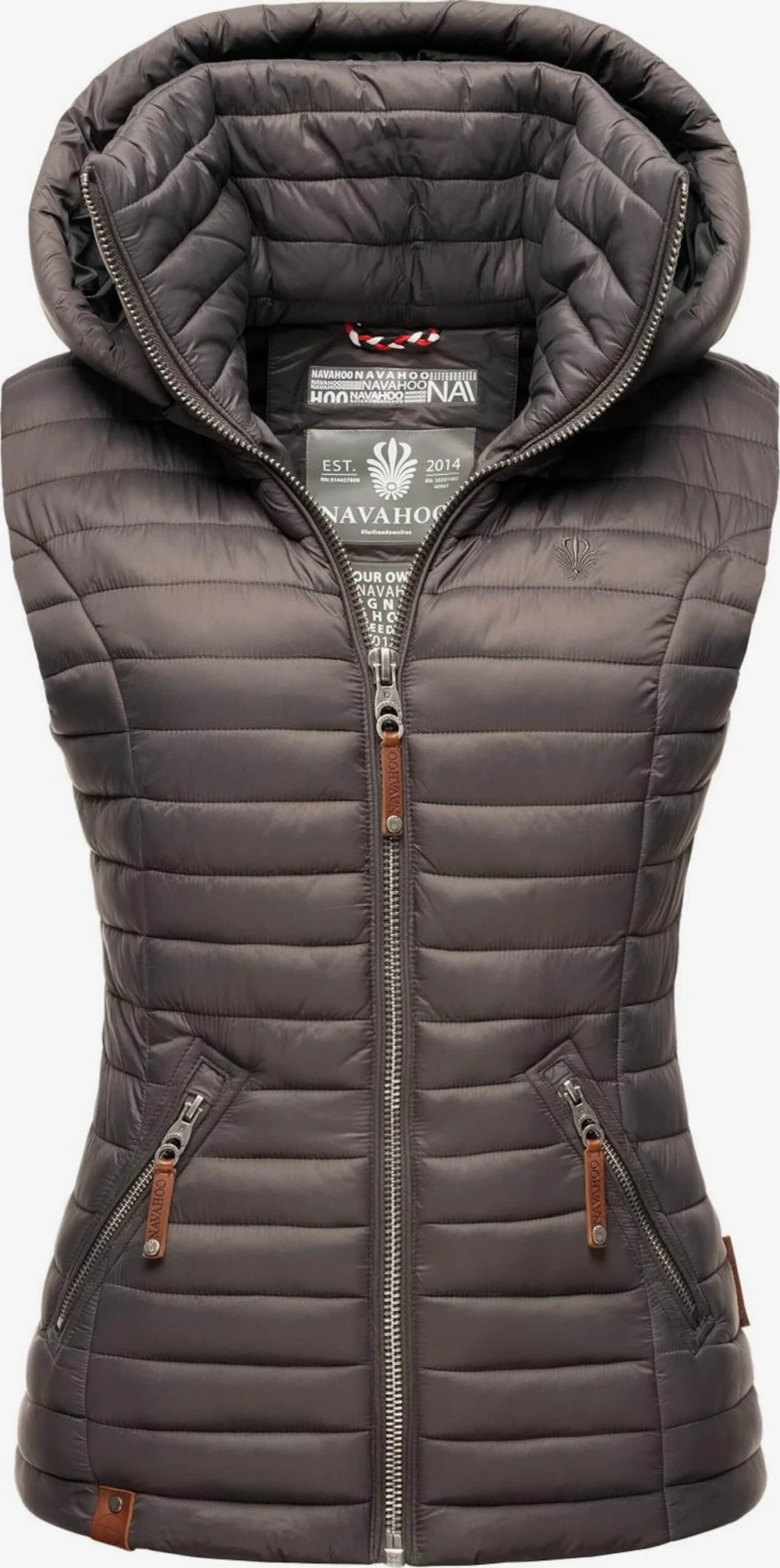 Navahoo Bodywarmers Bodywarmer Shadaa Dames Antraciet 1 Navahoo Bodywarmers Bodywarmer Shadaa Dames Antraciet