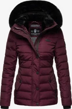 Navahoo Winterjassen Winterjas Milianaa Dames Aubergine 9 Navahoo Winterjassen Winterjas Milianaa Dames Aubergine -Navahoo b2563943a888986d6d7be85b2fa2b616