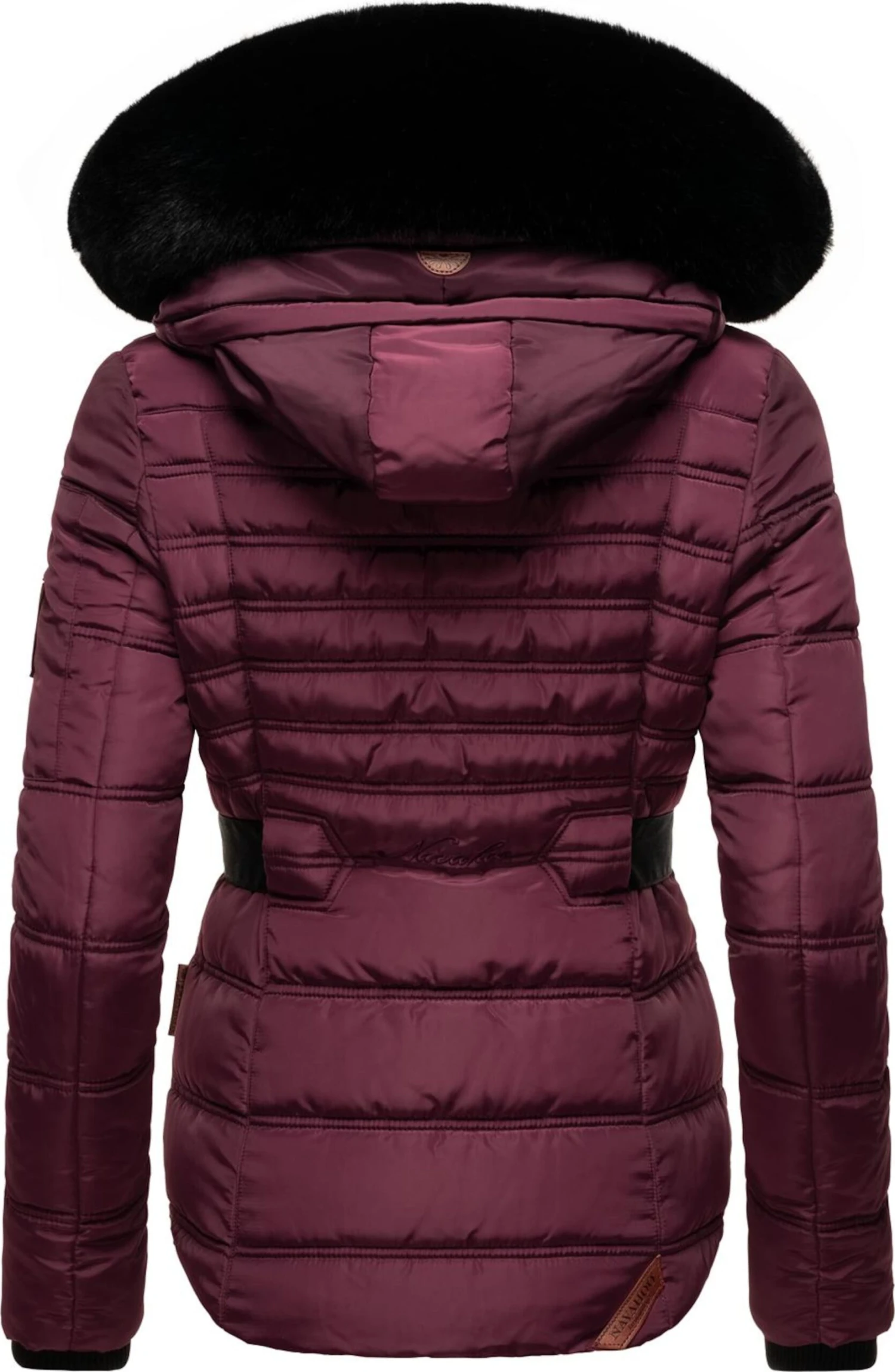 Navahoo Winterjassen Winterjas Melikaa Dames Bordeaux 6 Navahoo Winterjassen Winterjas Melikaa Dames Bordeaux - Afbeelding 6