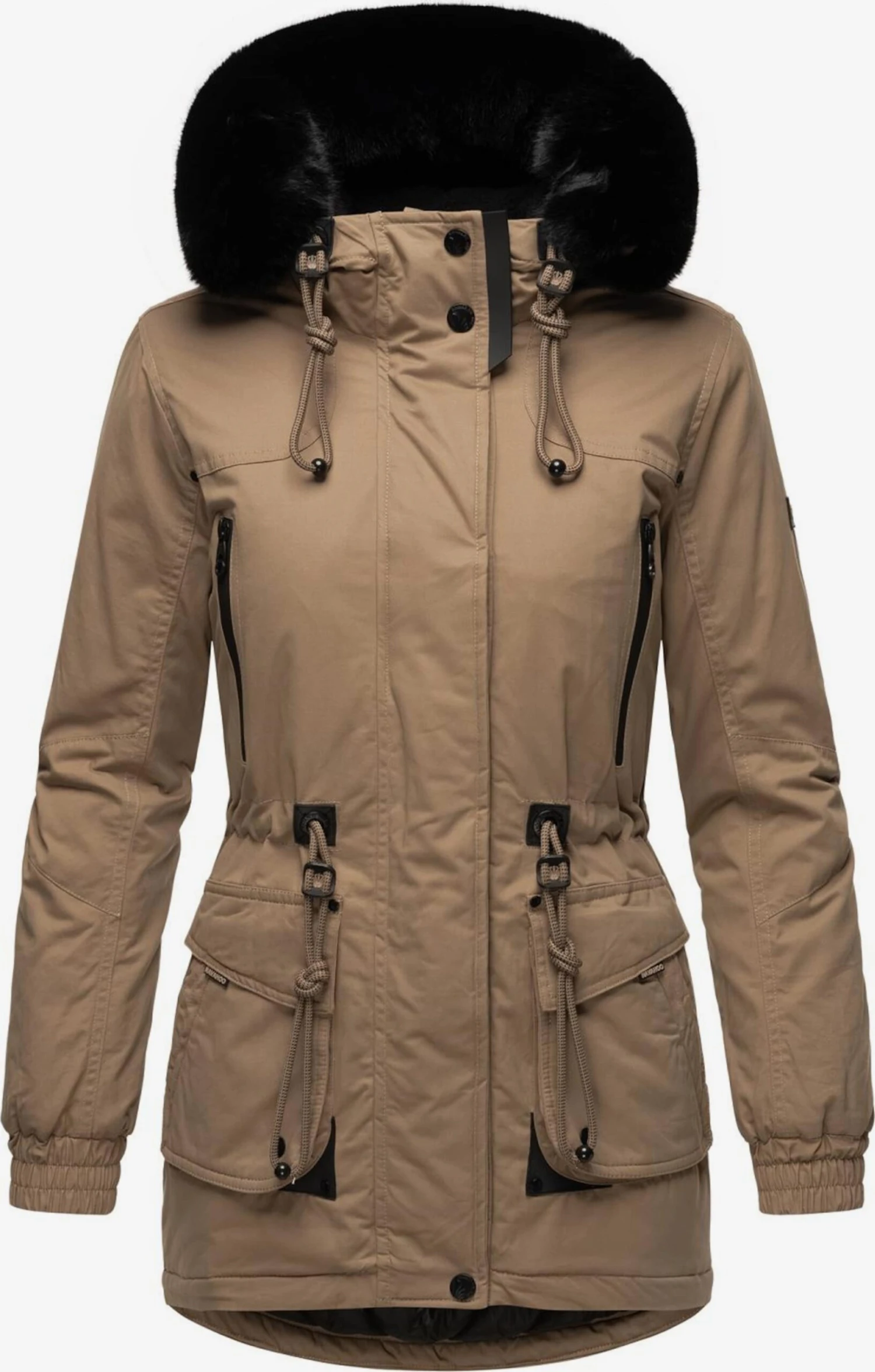 Navahoo Parkas Winterparka Dames Lichtbruin 4 Navahoo Parkas Winterparka Dames Lichtbruin - Afbeelding 4