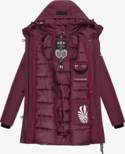 Navahoo Parkas Winterparka Freeze Stoorm Dames Bessen -Navahoo b5244c23ed9d33efc9aa9a756a7abb91