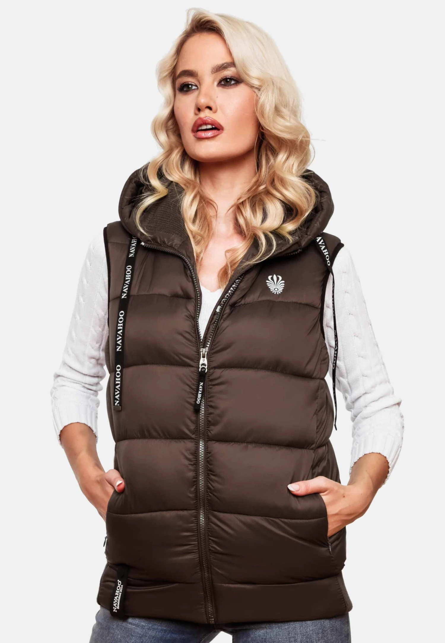 Navahoo Bodywarmers Bodywarmer Kassidy Dames Chocoladebruin 6 Navahoo Bodywarmers Bodywarmer Kassidy Dames Chocoladebruin - Afbeelding 6