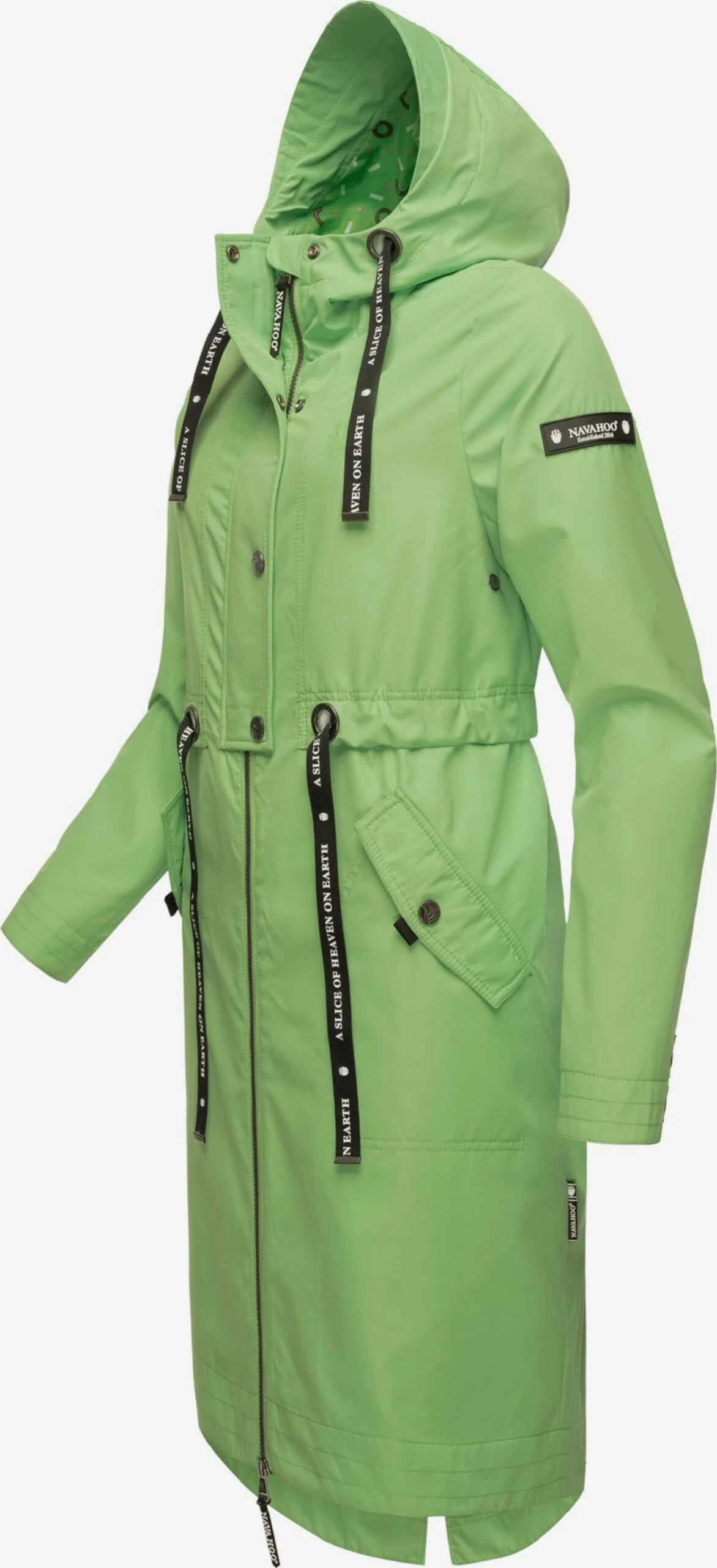 Navahoo Parkas Tussenparka Josinaa Dames Lichtgroen 2 Navahoo Parkas Tussenparka Josinaa Dames Lichtgroen - Afbeelding 2