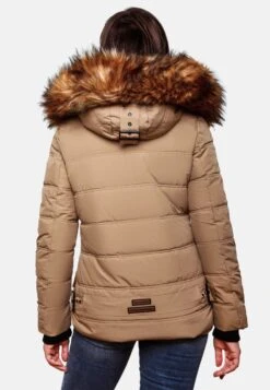 Navahoo Winterjassen Winterjas Zoja Dames Taupe -Navahoo bc06a44a1b95c4ff0bf962374ff20c0f