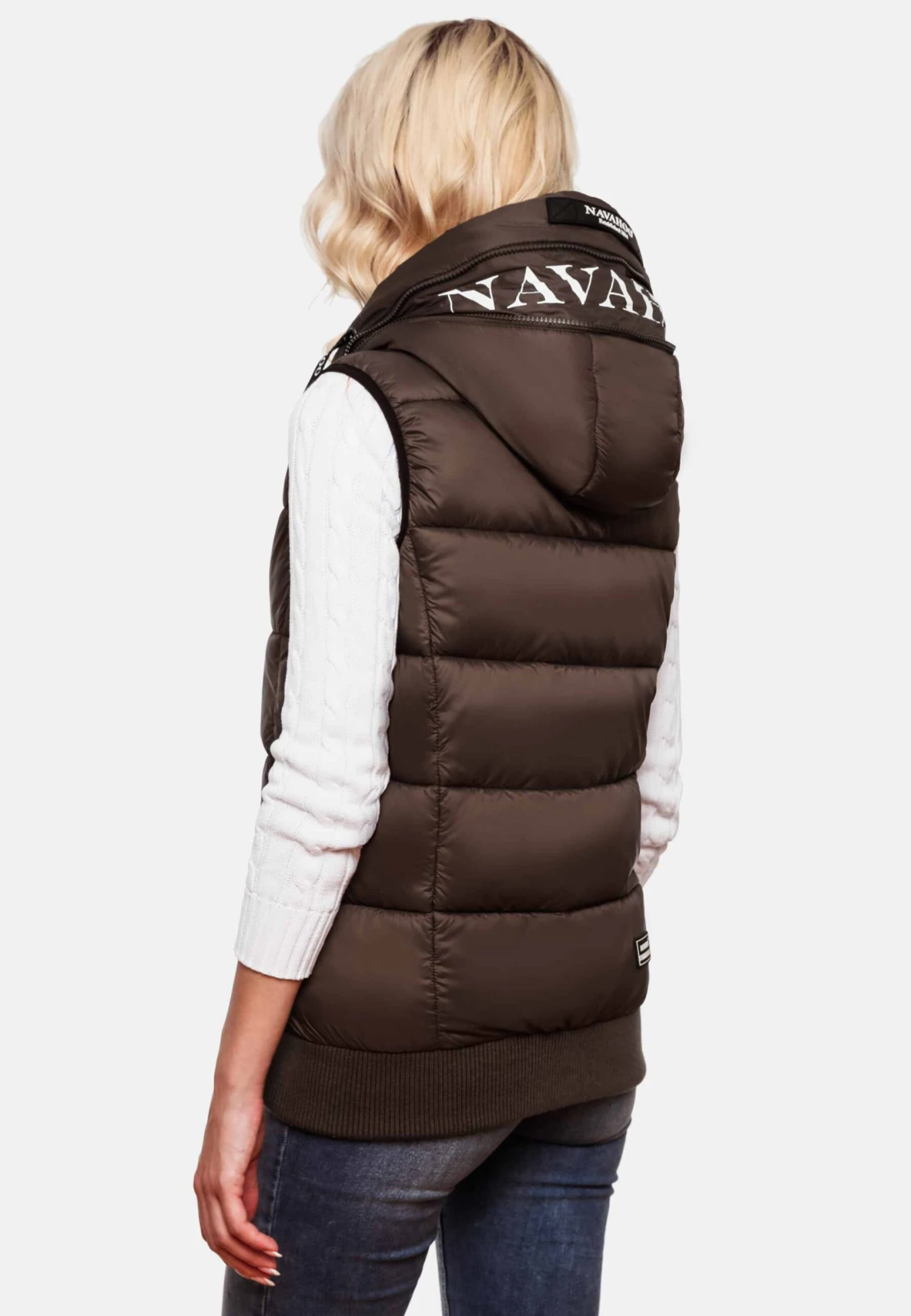 Navahoo Bodywarmers Bodywarmer Kassidy Dames Chocoladebruin 7 Navahoo Bodywarmers Bodywarmer Kassidy Dames Chocoladebruin - Afbeelding 7