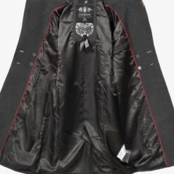 Navahoo Wintermantels Wintermantel Wooly Dames Antraciet -Navahoo c07100ee319bb1890567353228a8e7ec