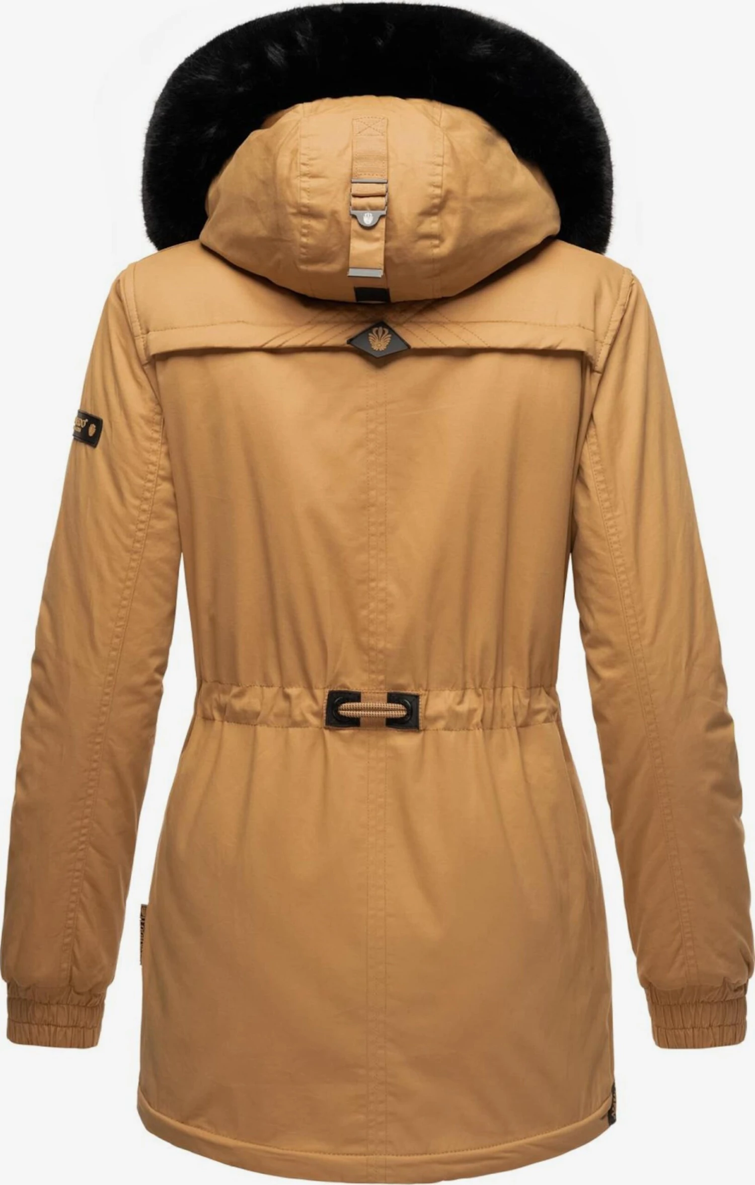 Navahoo Parkas Winterparka Dames Bruin 2 Navahoo Parkas Winterparka Dames Bruin - Afbeelding 2