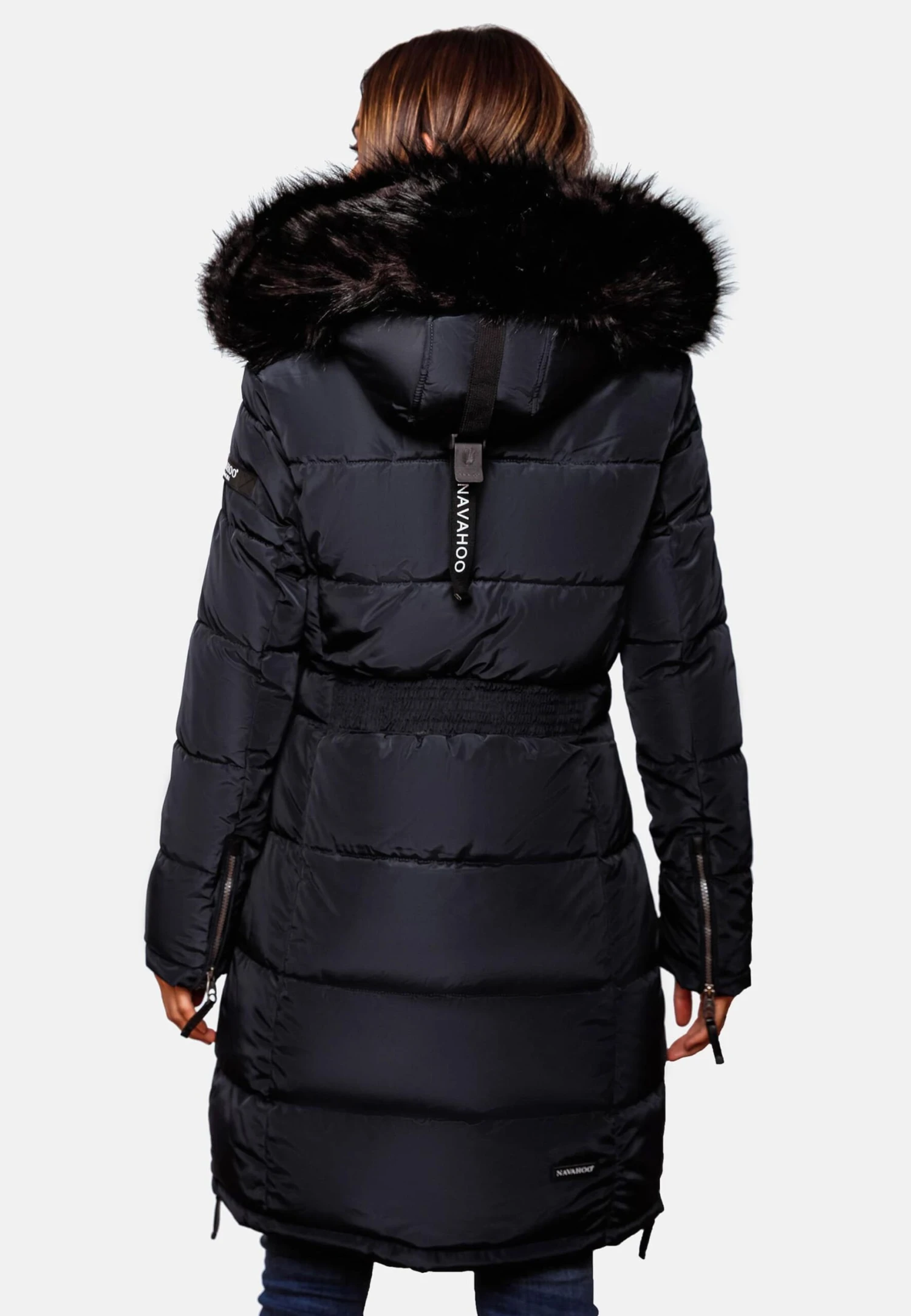 Navahoo Wintermantels Wintermantel Sinja Dames Navy 7 Navahoo Wintermantels Wintermantel Sinja Dames Navy - Afbeelding 7