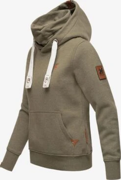 Navahoo Hoodies Sweatshirt Raniaa Dames Olijfgroen -Navahoo c65d3d5757efa2d8a04e0955b24f13cf