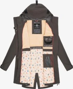 Navahoo Outdoor Jassen Functionele Jas Pfefferschote Dames Antraciet -Navahoo c697191a217674946855c687b9ba4bd9