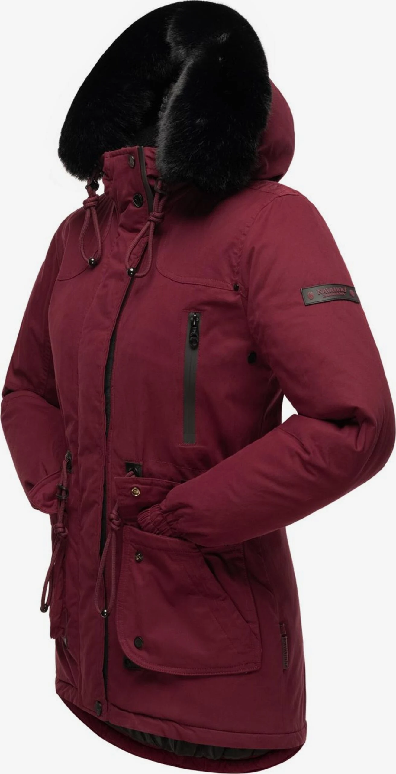 Navahoo Parkas Winterparka Dames Bordeaux 5 Navahoo Parkas Winterparka Dames Bordeaux - Afbeelding 5