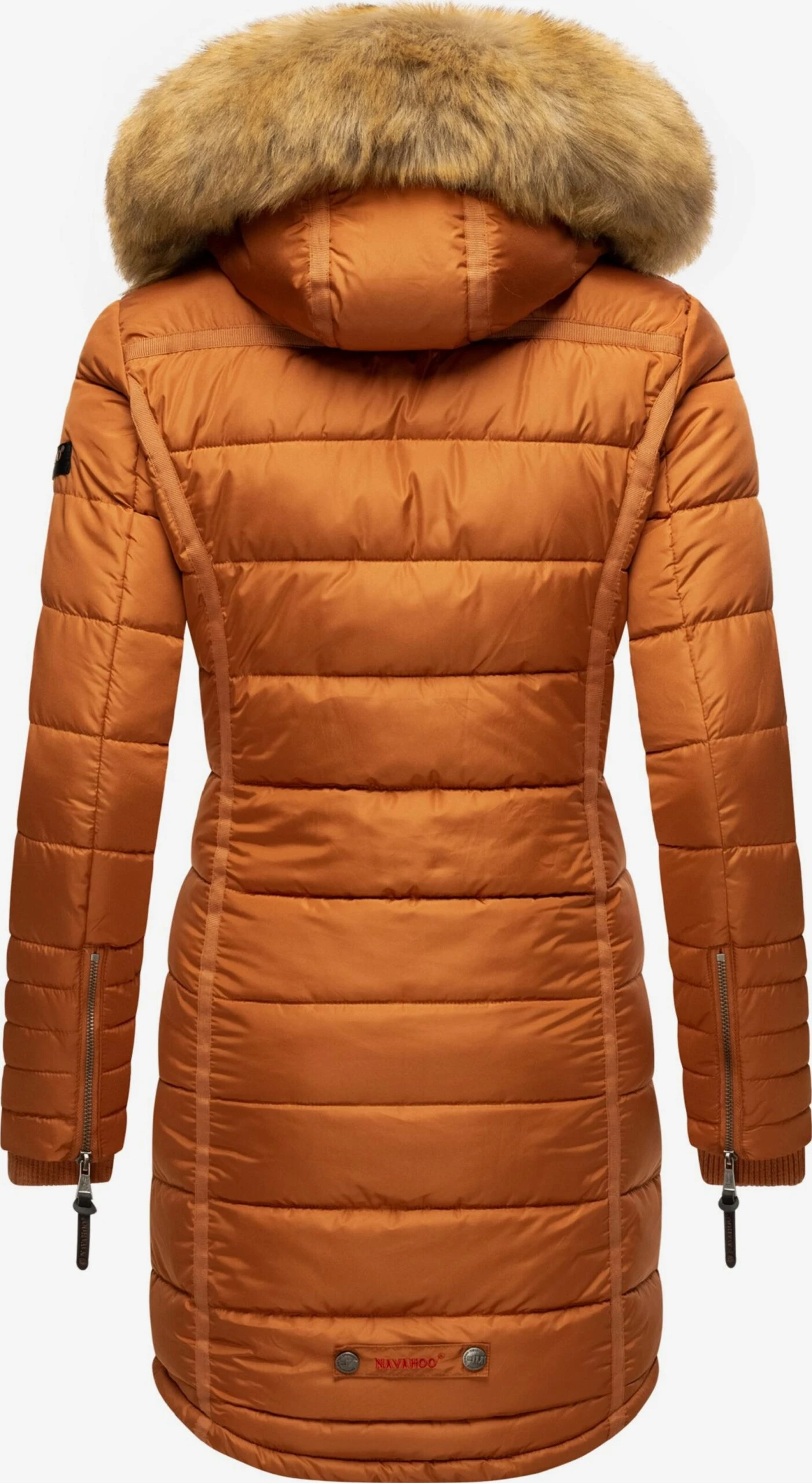 Navahoo Wintermantels Wintermantel Papaya Dames Cognac 3 Navahoo Wintermantels Wintermantel Papaya Dames Cognac - Afbeelding 3