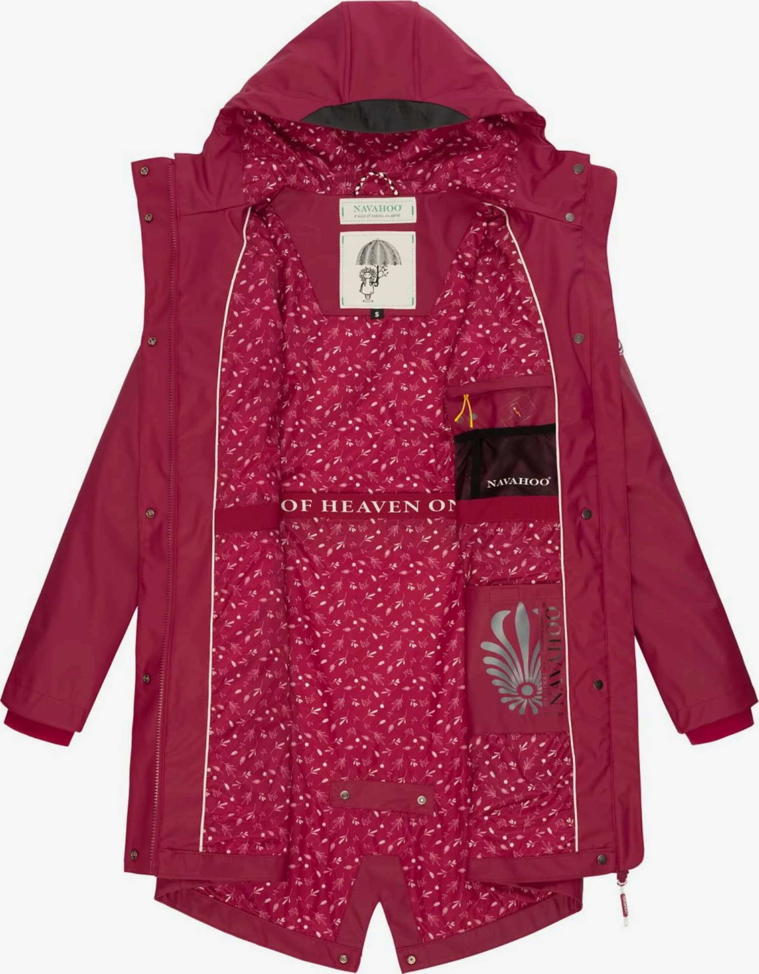 Navahoo Outdoor Jassen Functionele Jas Tropical Storm Dames Roze 6 Navahoo Outdoor Jassen Functionele Jas Tropical Storm Dames Roze - Afbeelding 6