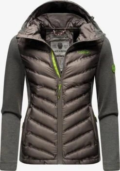 Navahoo Tussenjassen Tussenjas Nimm Mich Mit Dames Chocoladebruin / Donkergrijs