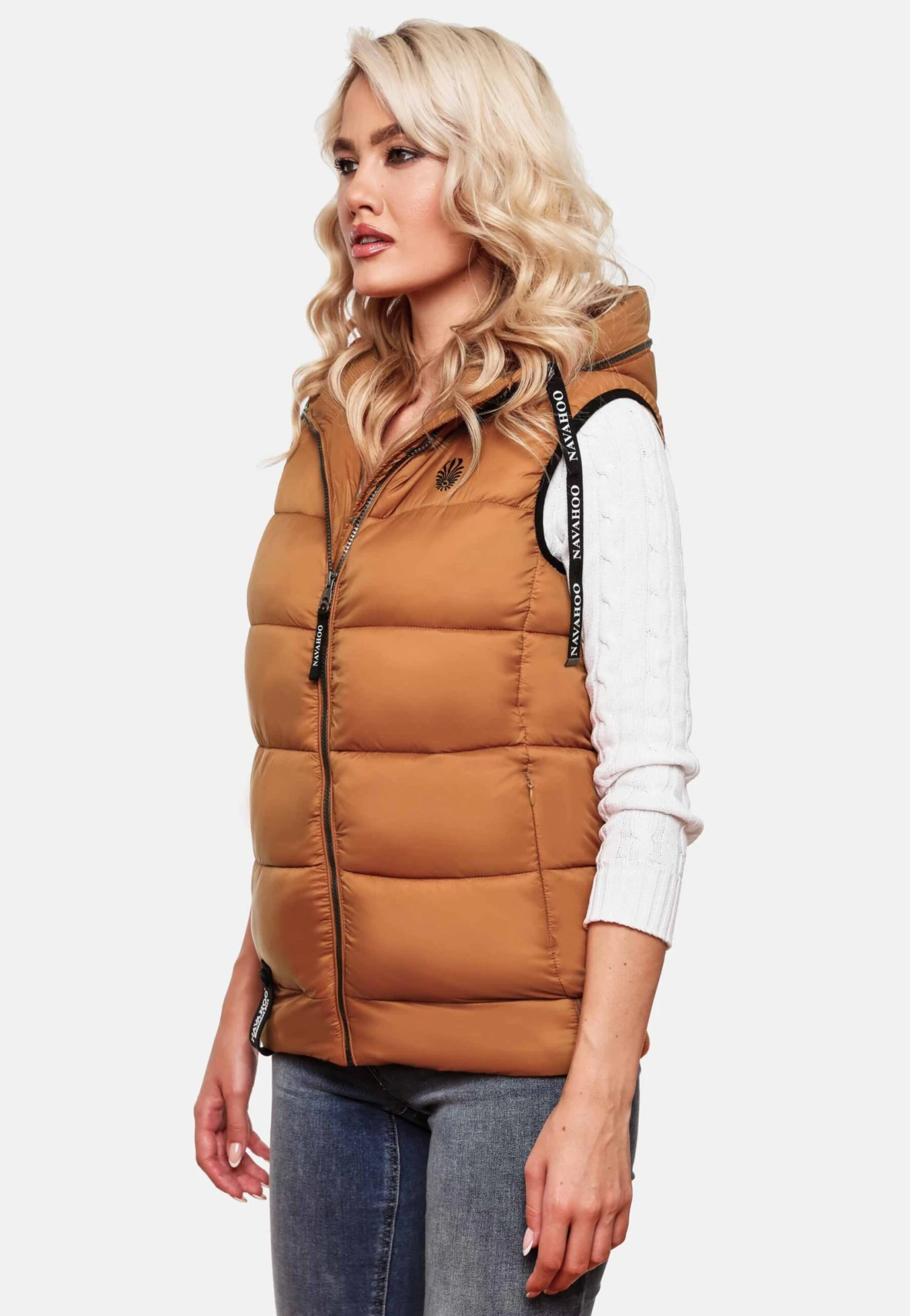 Navahoo Bodywarmers Bodywarmer Kassidy Dames Karamel 7 Navahoo Bodywarmers Bodywarmer Kassidy Dames Karamel - Afbeelding 7