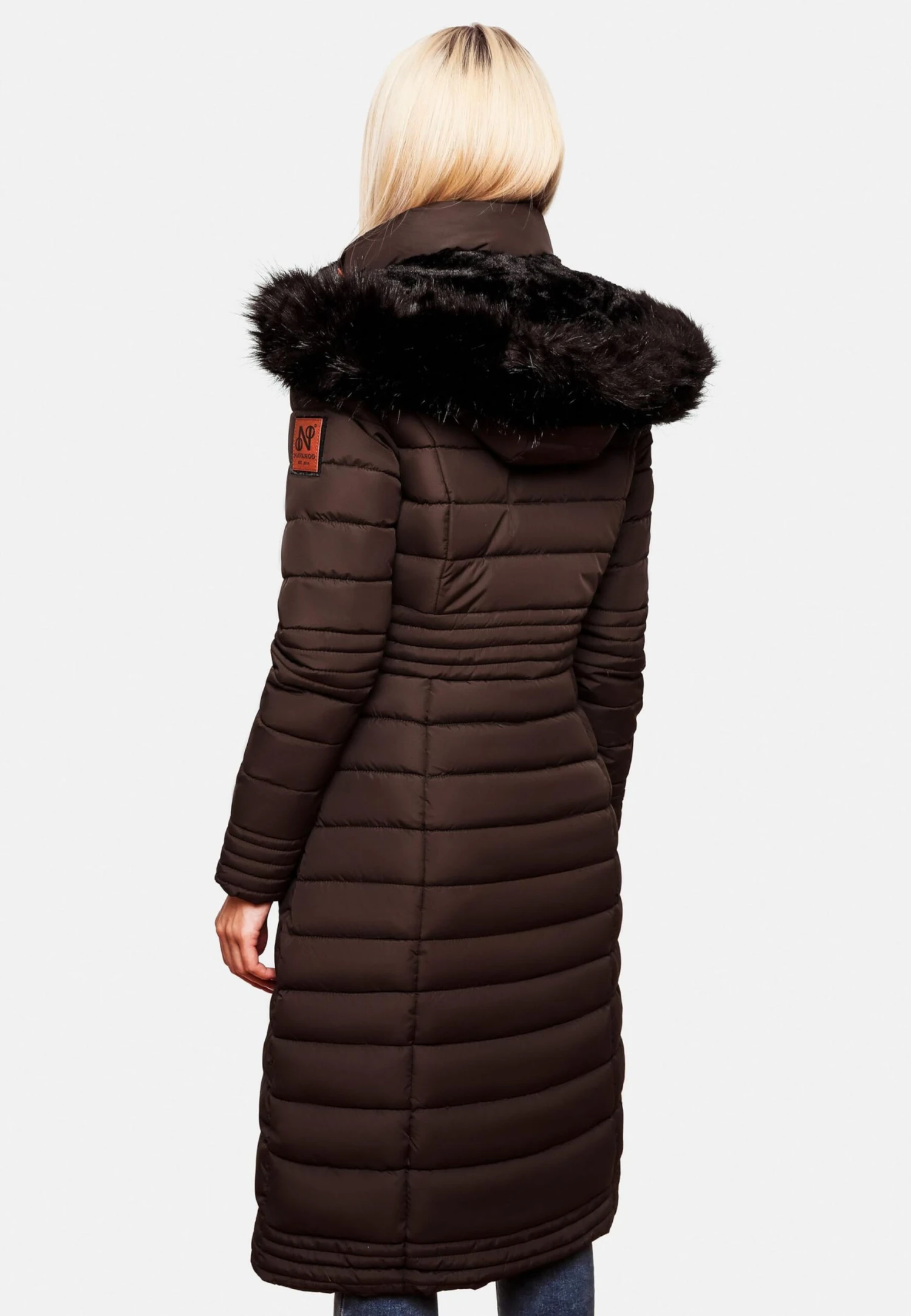Navahoo Wintermantels Wintermantel Umay Dames Bruin 6 Navahoo Wintermantels Wintermantel Umay Dames Bruin - Afbeelding 6