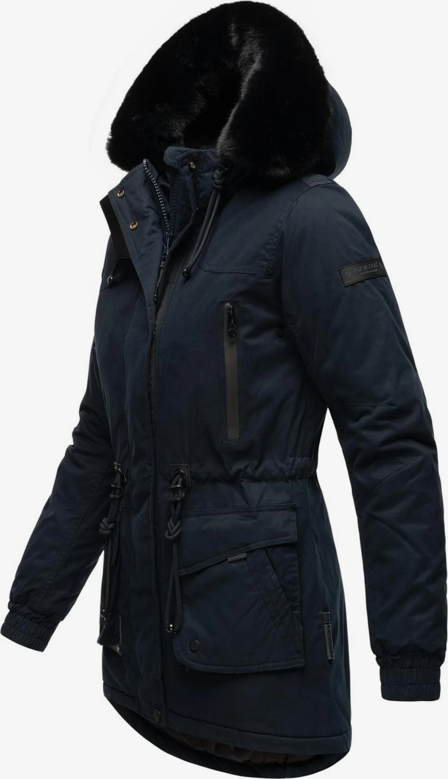 Navahoo Parkas Winterparka Dames Navy 3 Navahoo Parkas Winterparka Dames Navy - Afbeelding 3