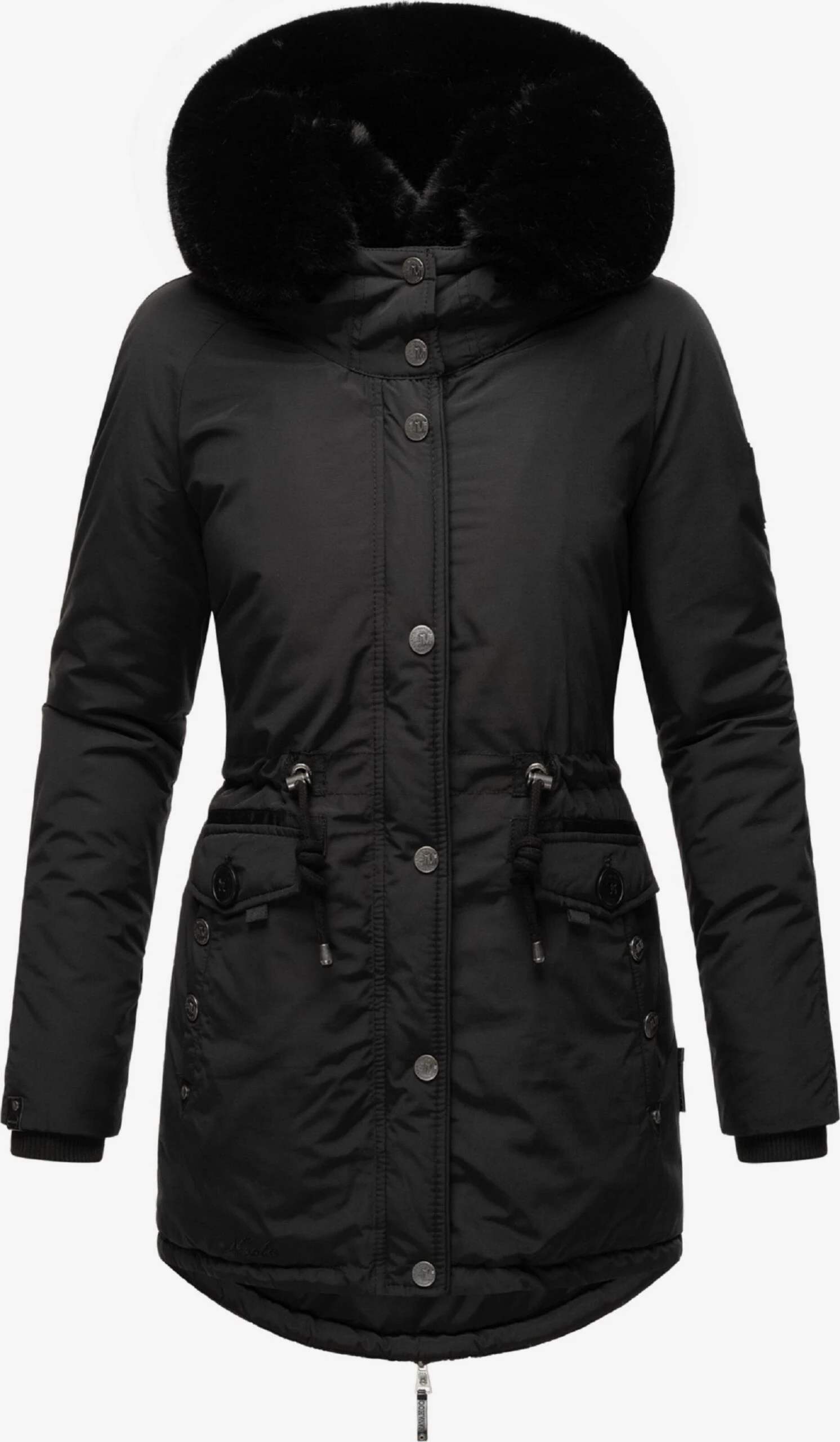 Navahoo Parkas Winterparka Sweety Deluxe Dames Zwart 4 Navahoo Parkas Winterparka Sweety Deluxe Dames Zwart - Afbeelding 4