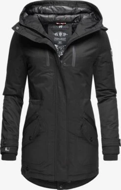 Navahoo Parkas Winterparka Dames Zwart