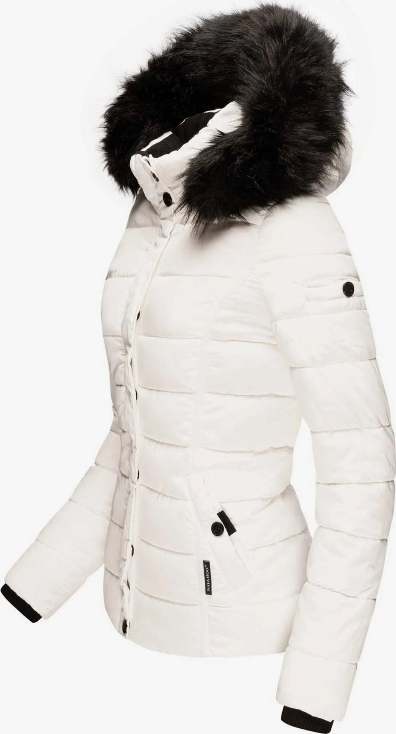 Navahoo Winterjassen Winterjas Miamor Dames Natuurwit 2 Navahoo Winterjassen Winterjas Miamor Dames Natuurwit - Afbeelding 2