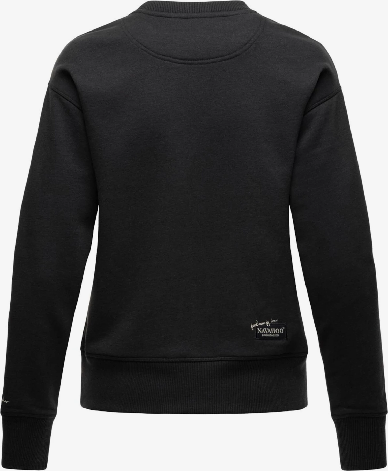 Navahoo Sweatshirts Sweatshirt Dames Zwart 3 Navahoo Sweatshirts Sweatshirt Dames Zwart - Afbeelding 3