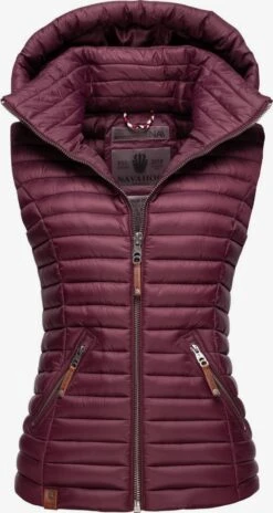 Navahoo Bodywarmers Bodywarmer Shadaa Dames Bordeaux