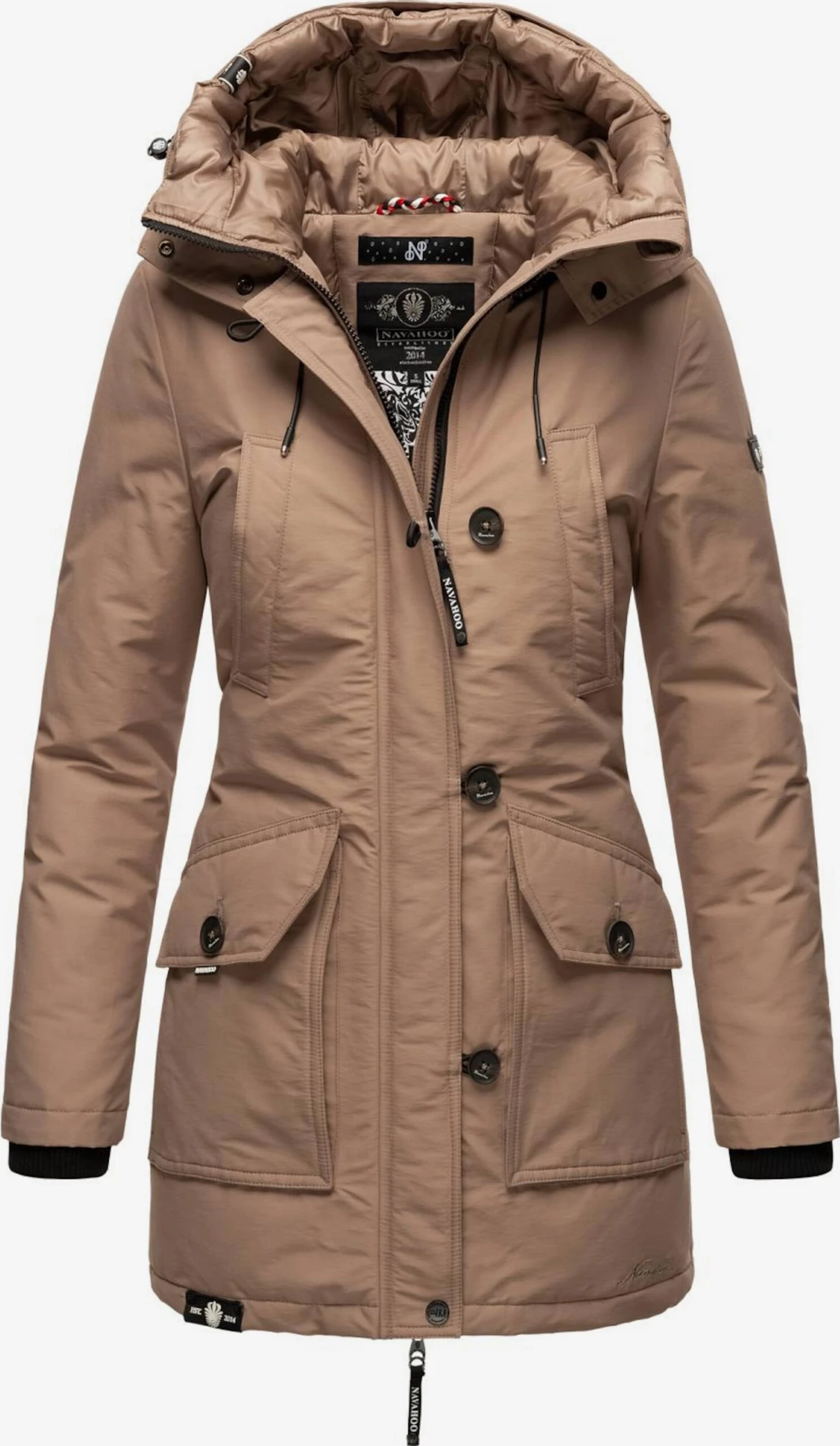 Navahoo Parkas Winterparka Freeze Stoorm Dames Lichtbruin 4 Navahoo Parkas Winterparka Freeze Stoorm Dames Lichtbruin - Afbeelding 4