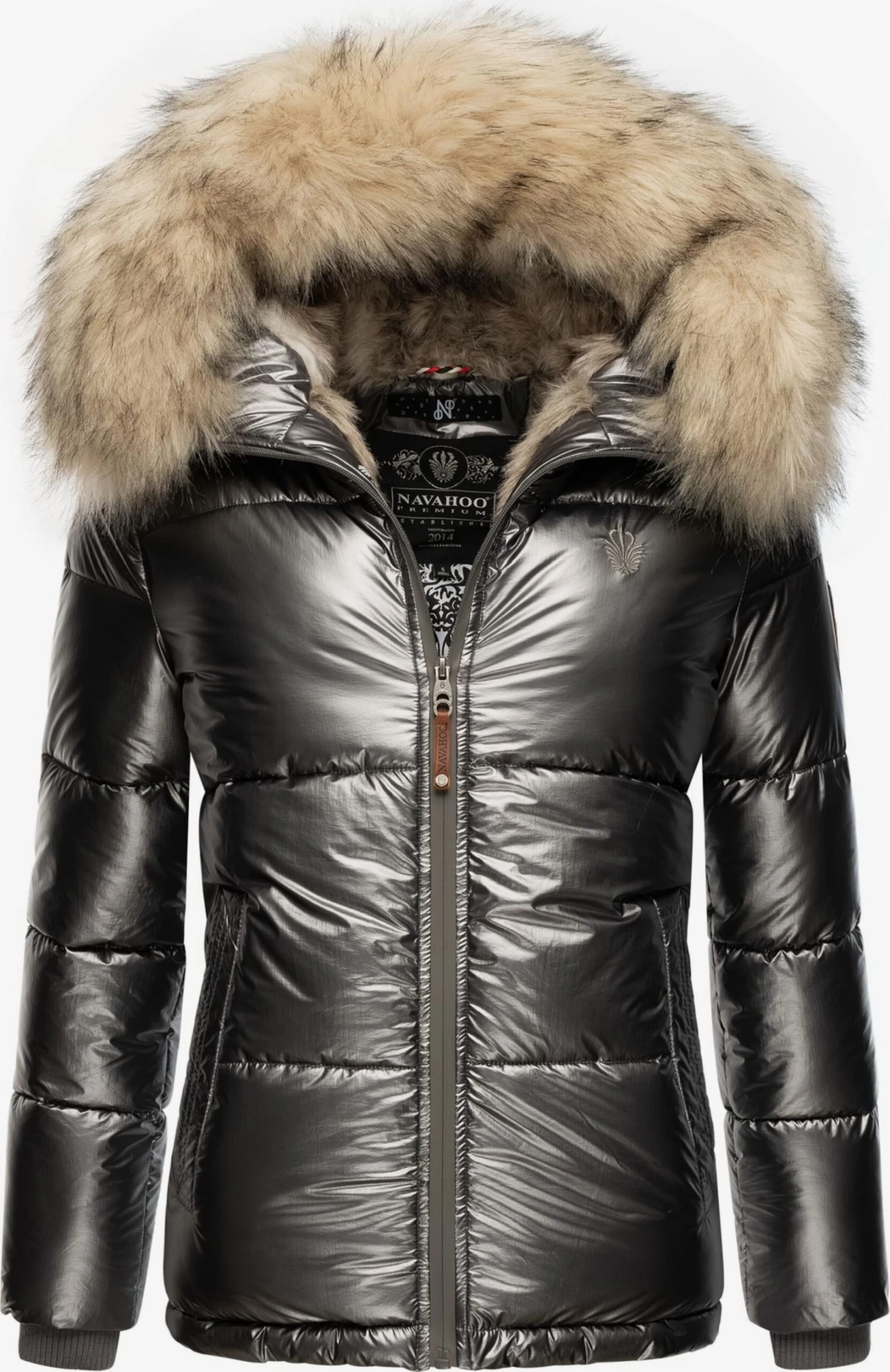 Navahoo Winterjassen Winterjas Tikunaa Dames Antraciet 1 Navahoo Winterjassen Winterjas Tikunaa Dames Antraciet