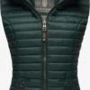 Navahoo Bodywarmers Bodywarmer Shadaa Dames Donkergroen