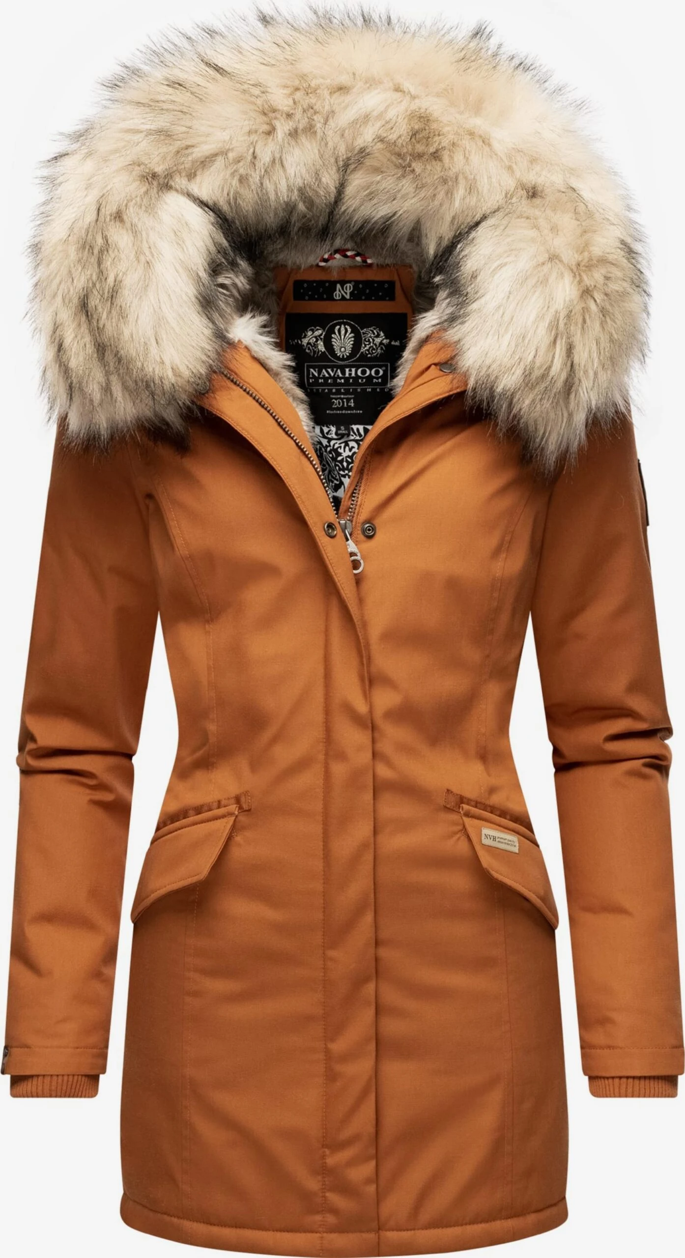 Navahoo Parkas Winterparka Cristal Dames Oker 1 Navahoo Parkas Winterparka Cristal Dames Oker