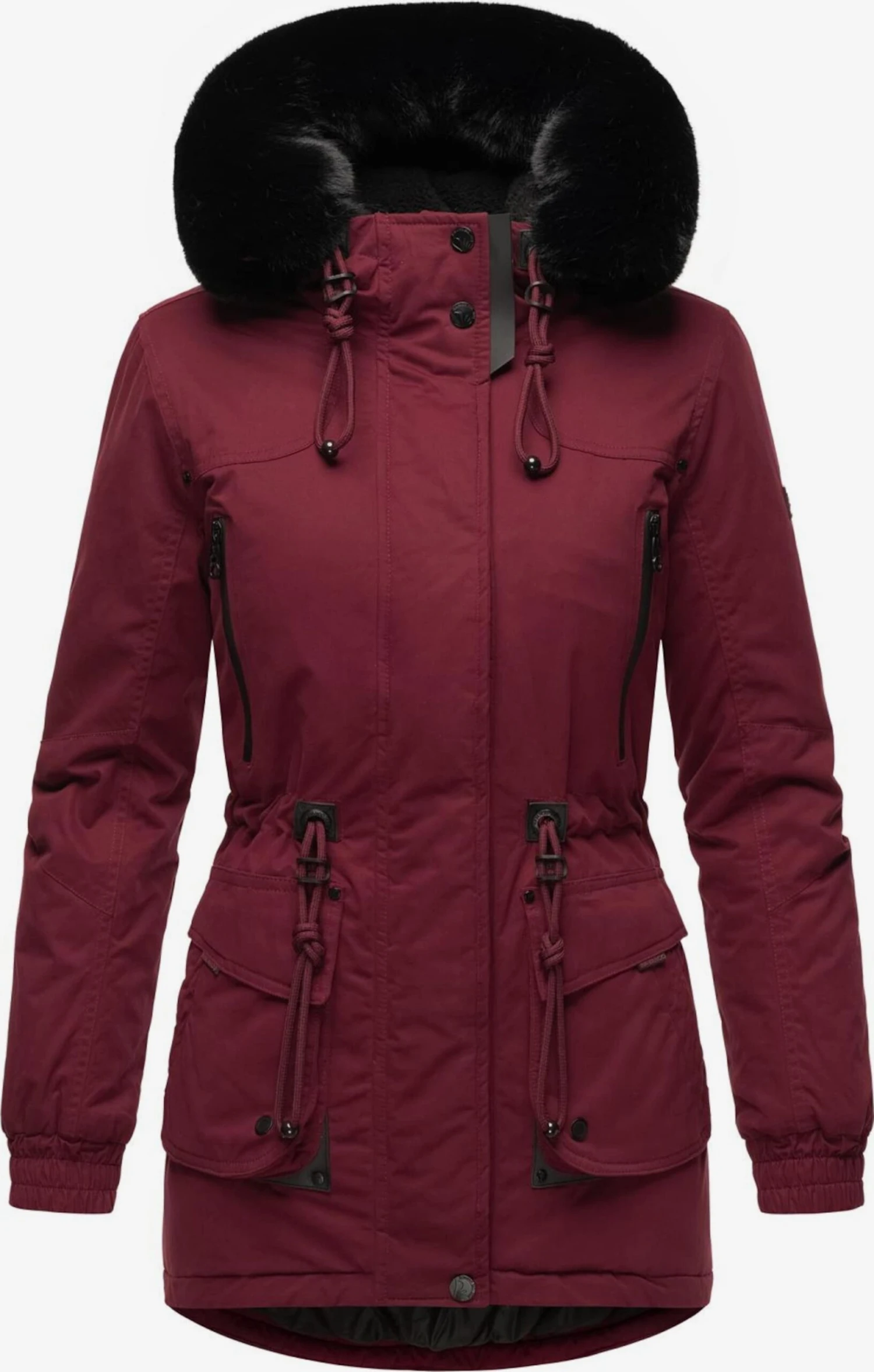 Navahoo Parkas Winterparka Dames Bordeaux 1 Navahoo Parkas Winterparka Dames Bordeaux