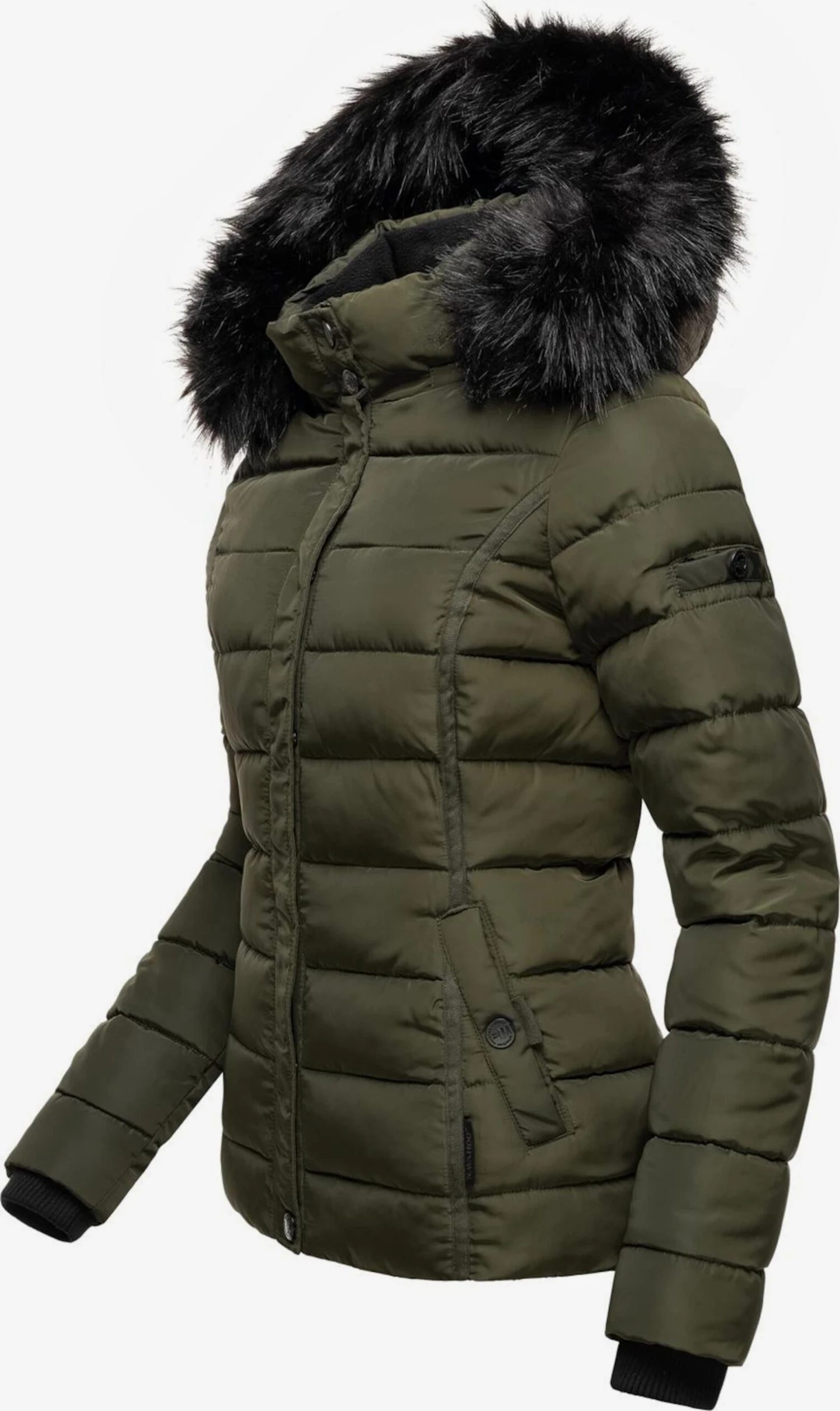 Navahoo Winterjassen Winterjas Miamor Dames Olijfgroen 2 Navahoo Winterjassen Winterjas Miamor Dames Olijfgroen - Afbeelding 2