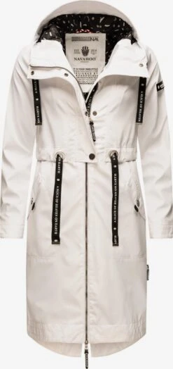 Navahoo Parkas Tussenparka Josinaa Dames Wit